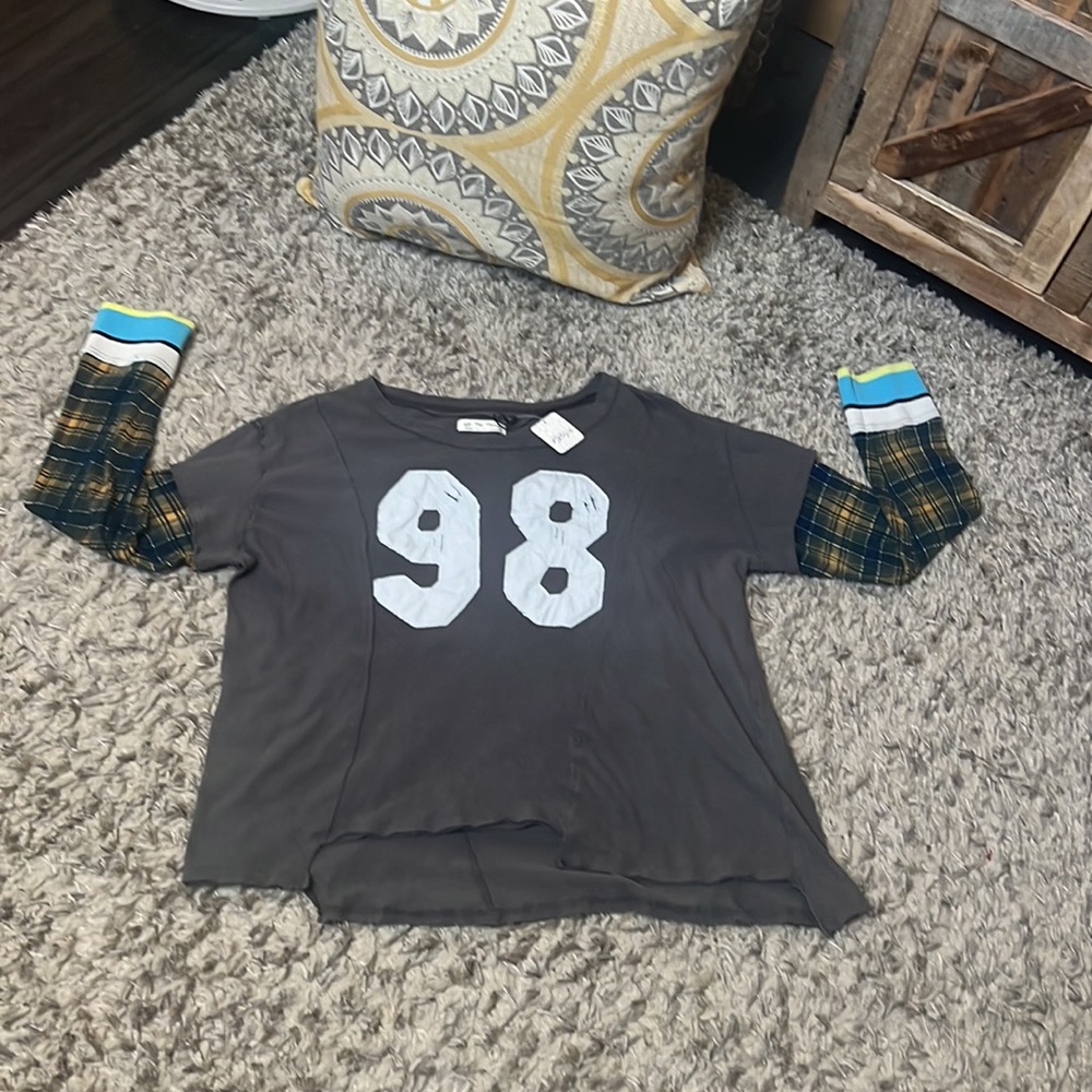 NWT free people combo Med so cute not brownish like shown gray - Picture 5 of 7